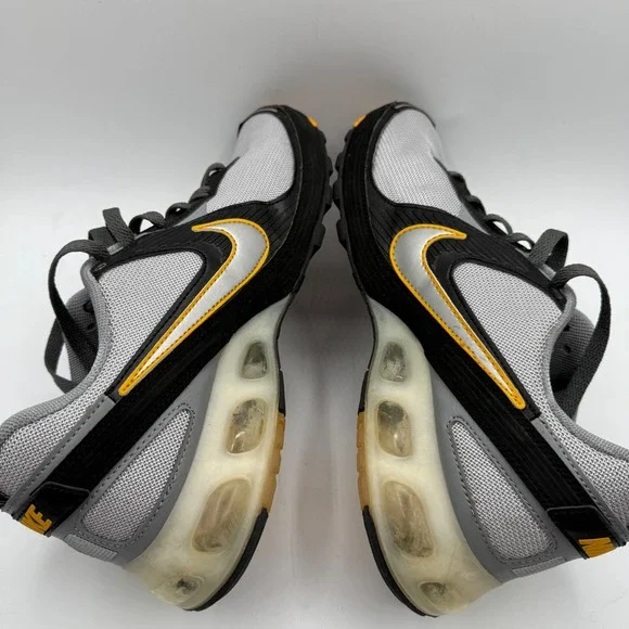 Nike Air Max 180+ 2006 Silver Black Yellow Men\'s 9.5 Running Shoes Vintage OG Nike Air Max 180+ 2006 Silver Black Yellow Men main image 3